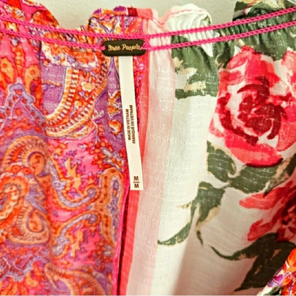 Free People Gemini Vintage Combo blouse - Picture 3 of 5